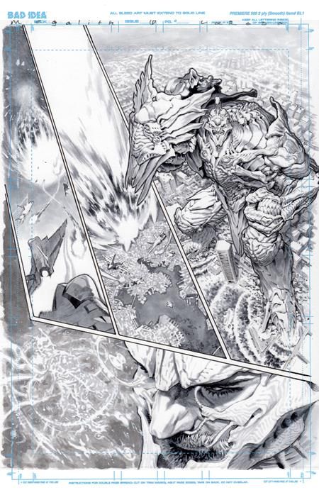 OLYMPUS SAGA MEGALITH #1 (OF 4) CVR E LEWIS LAROSA ORIGINAL ART EDITION 2 VAR