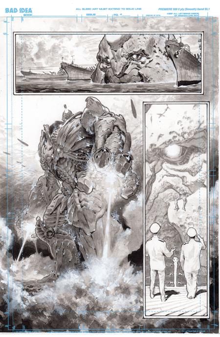 OLYMPUS SAGA MEGALITH #1 (OF 4) CVR Q LEWIS LAROSA ORIGINAL ART EDITION 14 VAR