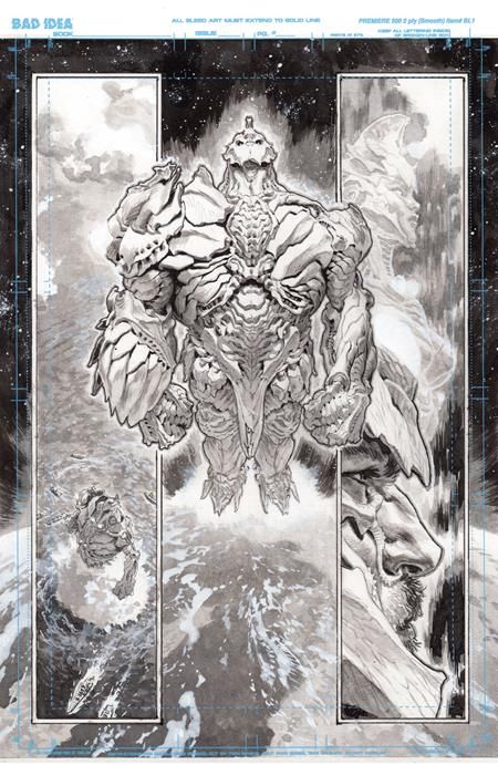 OLYMPUS SAGA MEGALITH #1 (OF 4) CVR T LEWIS LAROSA ORIGINAL ART EDITION 17 VAR
