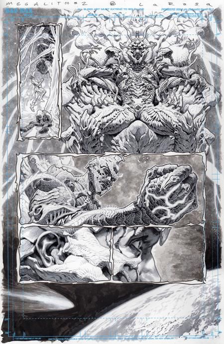 OLYMPUS SAGA MEGALITH #1 (OF 4) CVR ZF LEWIS LAROSA ORIGINAL ART EDITION 29 VAR