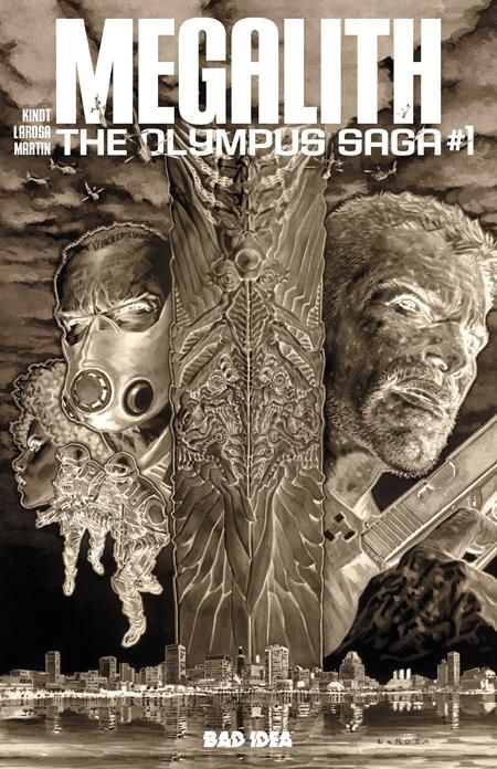 OLYMPUS SAGA MEGALITH #1 (OF 4) CVR ZM 1:30 LEWIS LAROSA PRINTERS PLATE VAR