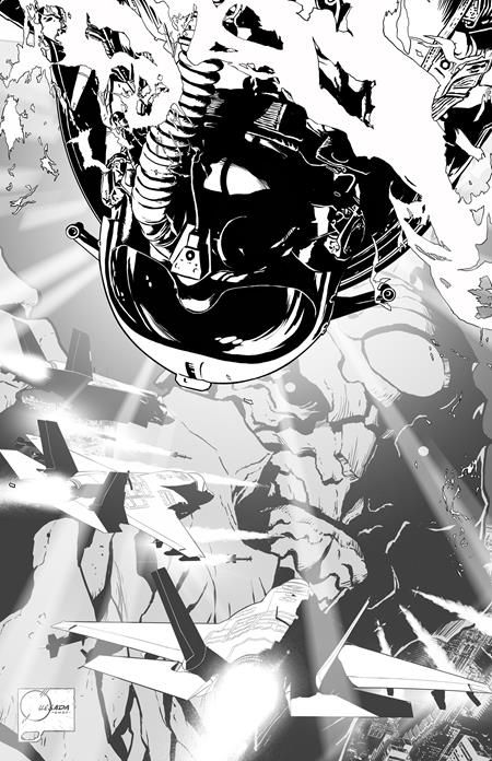 OLYMPUS SAGA MEGALITH #2 (OF 4) CVR F 1:100 JOE QUESADA BW VAR