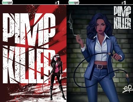 PIMP KILLER #1 CVR D PHILLIP GINN & ELLE PETROVICH HOLOFOIL FLIP VAR