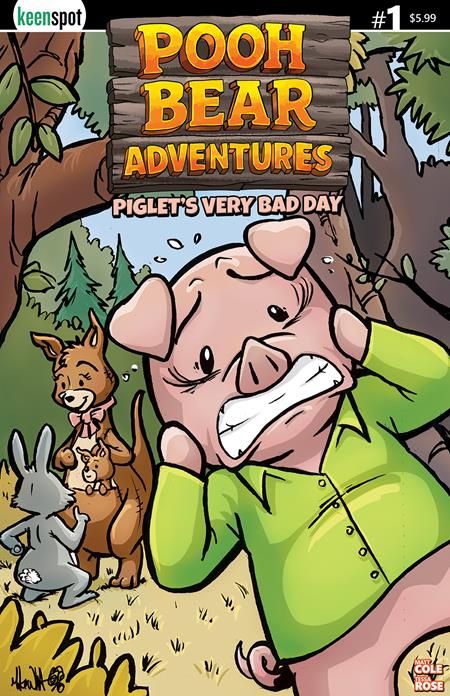 POOH BEAR ADVENTURES PIGLETS VERY BAD DAY #1 (ONE SHOT) CVR C MIKE WHITE VAR