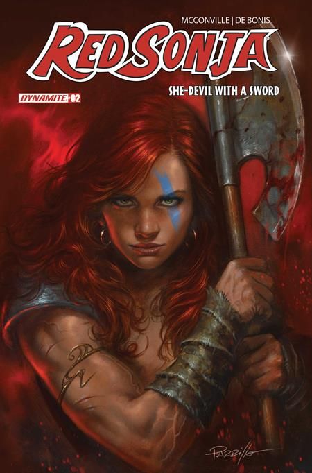 RED SONJA SHE DEVIL WITH A SWORD #2 CVR B LUCIO PARRILLO VAR