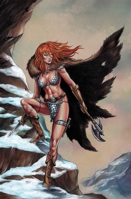 RED SONJA SHE DEVIL WITH A SWORD #2 CVR J 1:10 MIKE ROOTH VIRGIN VAR