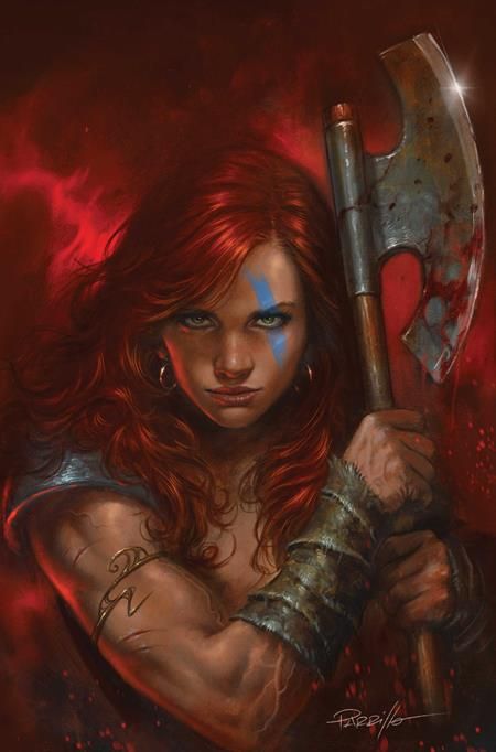 RED SONJA SHE DEVIL WITH A SWORD #2 CVR K 1:15 LUCIO PARRILLO VIRGIN VAR