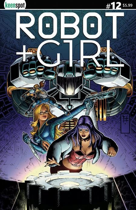 ROBOT + GIRL #12 CVR B JEFFREY EDWARDS VAR ROBOT + GIRL #12 CVR B JEFFREY EDWARDS VAR