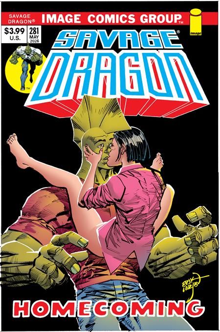SAVAGE DRAGON #281 CVR B ERIK LARSEN 70S TRADE DRESS VAR