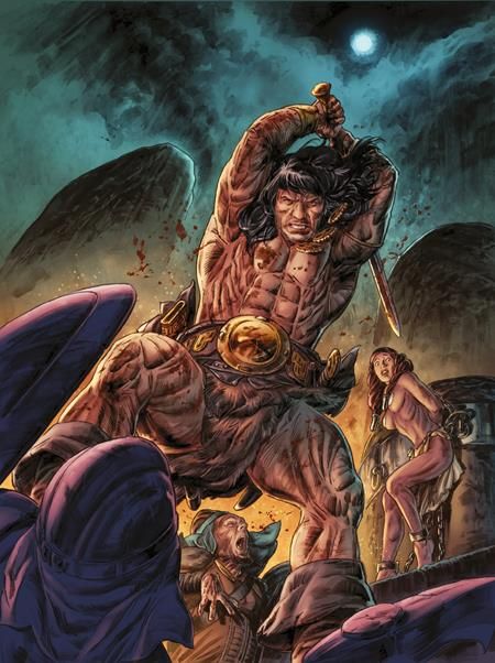 SAVAGE SWORD OF CONAN #14 CVR D DOUG BRAITHWAITE VIRGIN VAR