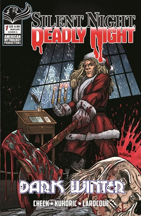 SILENT NIGHT DEADLY NIGHT DARK WINTER #1 (OF 2) CVR C BUZ HASSON VAR