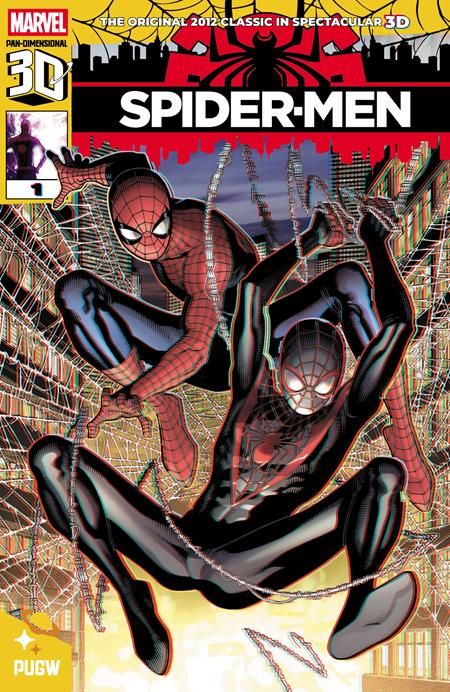 SPIDER MEN (2012) #1 PAN DIMENSIONAL 3D EDITION