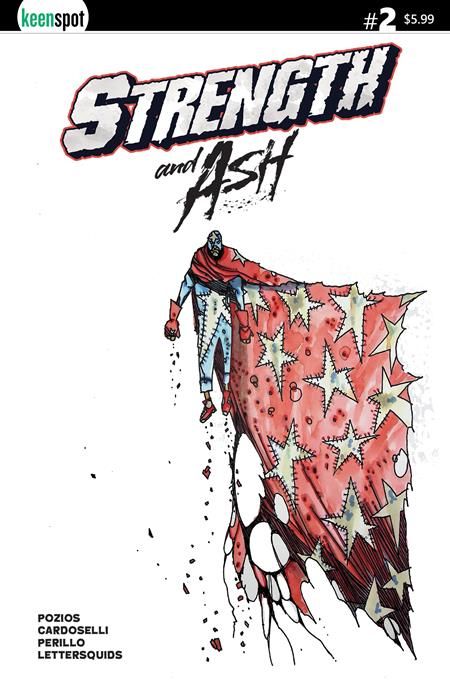 STRENGTH & ASH #2 CVR B STEFANO CARDOSELLI & FRANCESCA PERILLO TATTERED CAPE VAR