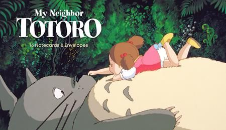 STUDIO GHIBLI MY NEIGHBOR TOTORO NOTECARDS 16 NOTECARDS & ENVELOPES