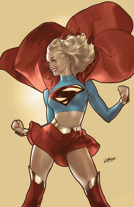 SUMMER OF SUPERGIRL SPECIAL #1 (ONE SHOT) CVR B PABLO VILLALOBOS CARD STOCK VAR