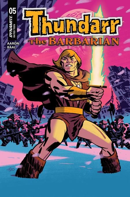 THUNDARR THE BARBARIAN #5 CVR A MICHAEL CHO