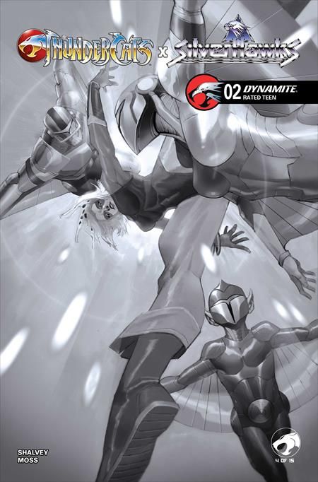 THUNDERCATS X SILVERHAWKS #2 CVR H 1:15 ERIC CANETE LINE ART THUNDERCATS X SILVERHAWKS #2 CVR H 1:15 ERIC CANETE LINE ART