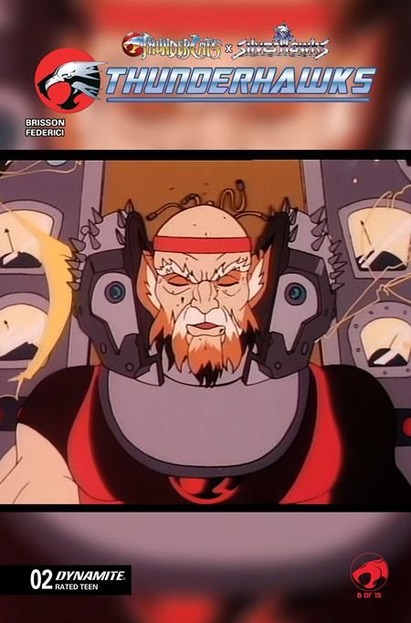THUNDERCATS X SILVERHAWKS THUNDERHAWKS #2 CVR E ANIMATION ART VAR