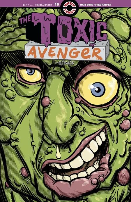 TOXIC AVENGER COMICS #10 CVR B 1:3 MAURICET UNLOCK VAR TOXIC AVENGER COMICS #10 CVR B 1:3 MAURICET UNLOCK VAR