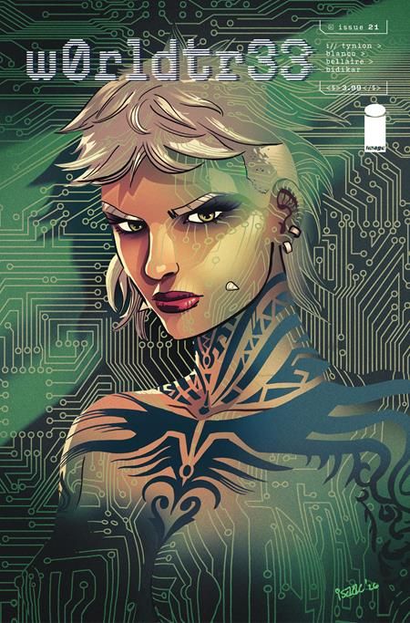 W0RLDTR33 #21 CVR C 1:25 ISAAC GOODHART VAR