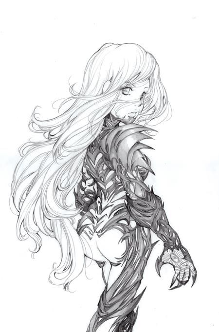 WITCHBLADE #21 CVR D 1:50 CAMILLA DERRICO B&W VAR