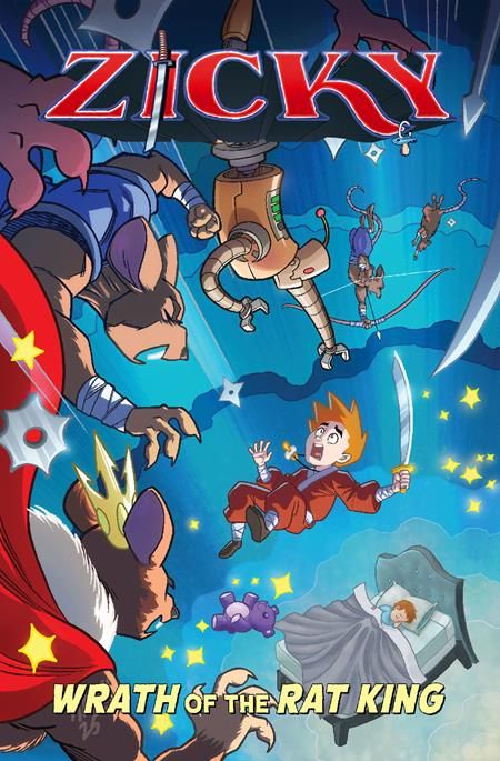 ZICKY TP VOL 01 WRATH OF THE RAT KING ZICKY TP VOL 01 WRATH OF THE RAT KING