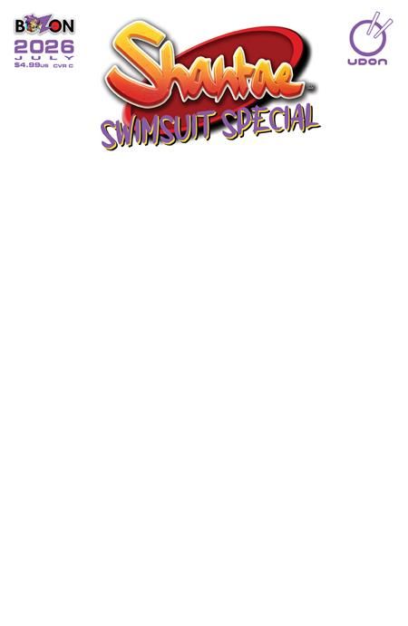 2026 SHANTAE SWIMSUIT SPECIAL #1 (ONE SHOT) CVR C BLANK SKETCH VAR