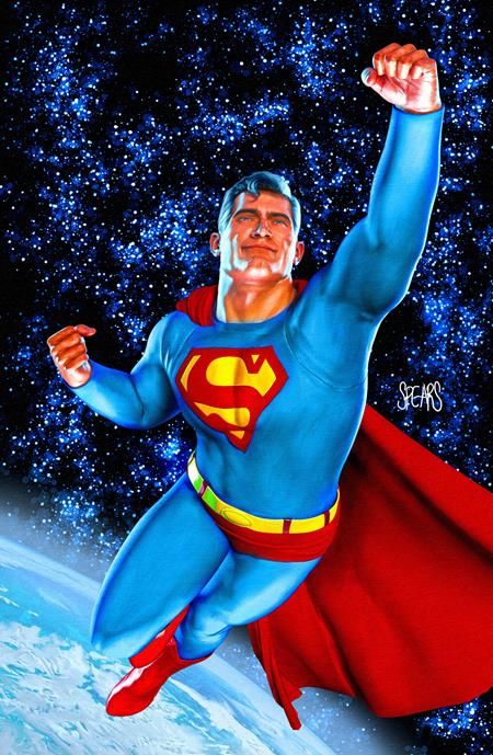 ACTION COMICS #1100 CVR B MARK SPEARS CARD STOCK VAR (DC K.O.)