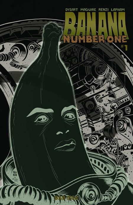 BANANA NUMBER ONE #1 (ONE SHOT) CVR E MICHAEL ALLRED GLOW IN THE DARK VAR BANANA NUMBER ONE #1 (ONE SHOT) CVR E MICHAEL ALLRED GLOW IN THE DARK VAR