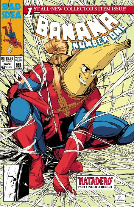 BANANA NUMBER ONE #1 (ONE SHOT) CVR F 1:20 RAYMOND GAY HOMAGE VAR