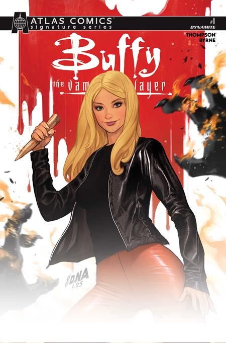 BUFFY THE VAMPIRE SLAYER #1 CVR I DAVID NAKAYAMA ATLAS EDITION SIGNED BY KELLY THOMPSON VAR