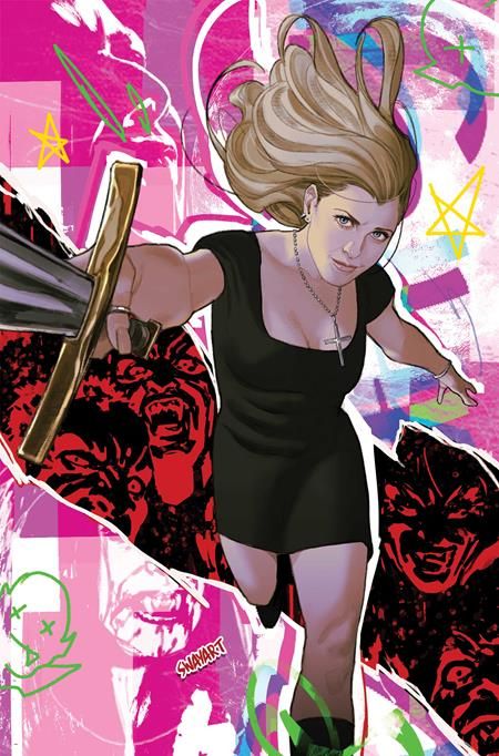 BUFFY THE VAMPIRE SLAYER #1 CVR J JOSHUA SWAY SWABY METAL PREMIUM VAR