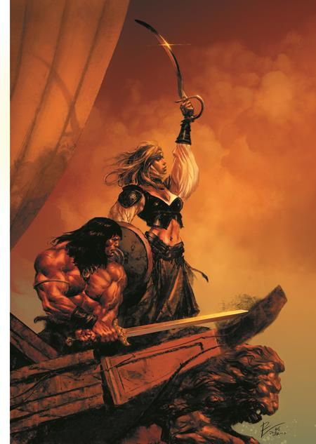 CONAN THE BARBARIAN #33 CVR G ROBERTO DE LA TORRE VIRGIN CARDSTOCK VAR