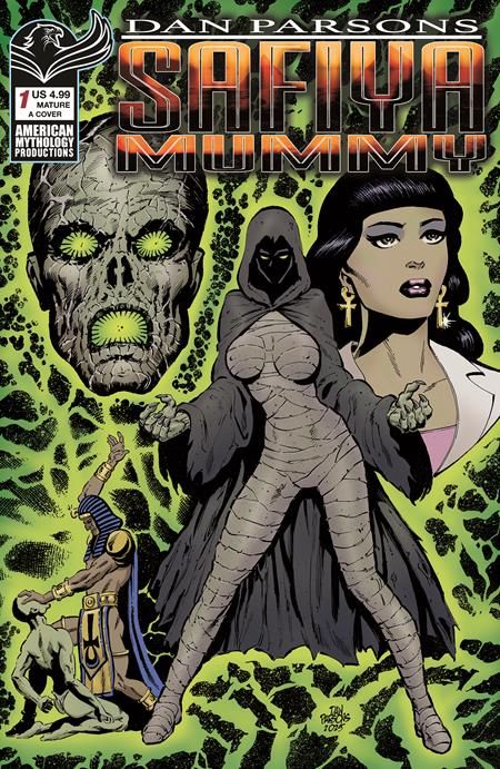 DAN PARSONS SAFIYA MUMMY #1 CVR A DAN PARSONS DAN PARSONS SAFIYA MUMMY #1 CVR A DAN PARSONS