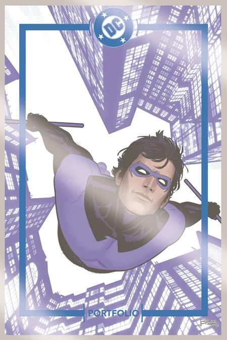 DC PORTFOLIO OF BRUNO REDONDO NIGHTWING 9 PRINT SET