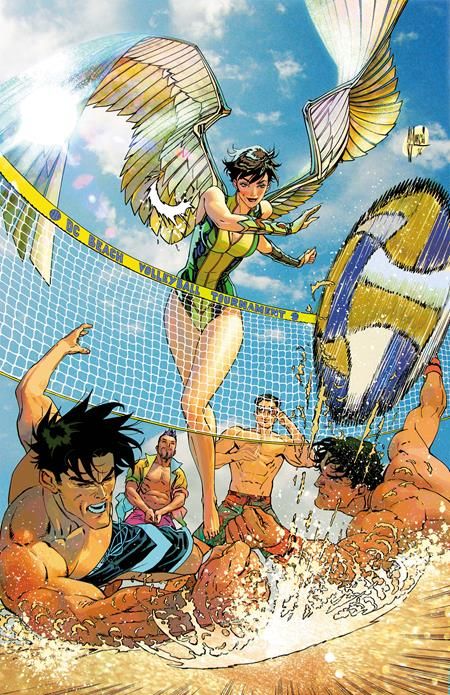 DCS HAWK-GIRL SUMMER #1 (ONE SHOT) CVR A GUILLEM MARCH DCS HAWK-GIRL SUMMER #1 (ONE SHOT) CVR A GUILLEM MARCH
