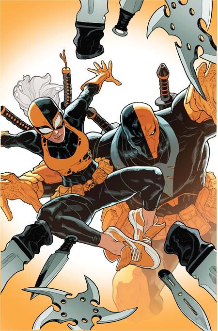 DEATHSTROKE THE TERMINATOR #5 CVR B JEFF SPOKES CARD STOCK VAR DEATHSTROKE THE TERMINATOR #5 CVR B JEFF SPOKES CARD STOCK VAR