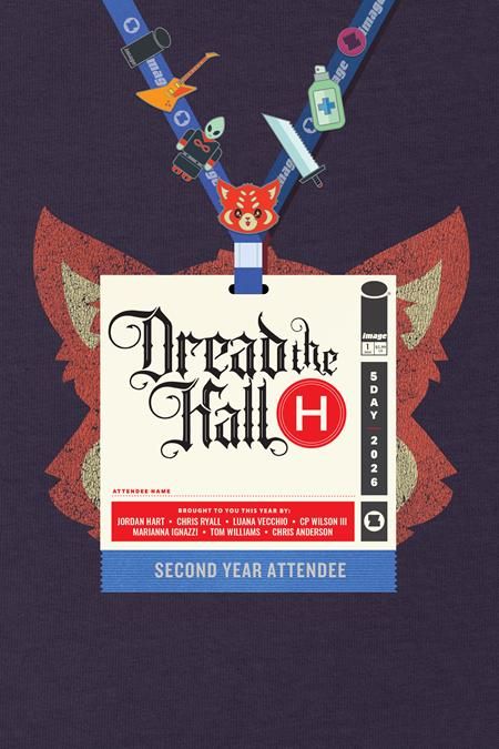 DREAD THE HALL H 2026 (ONE SHOT) CVR C JORDAN HART VAR DREAD THE HALL H 2026 (ONE SHOT) CVR C JORDAN HART VAR