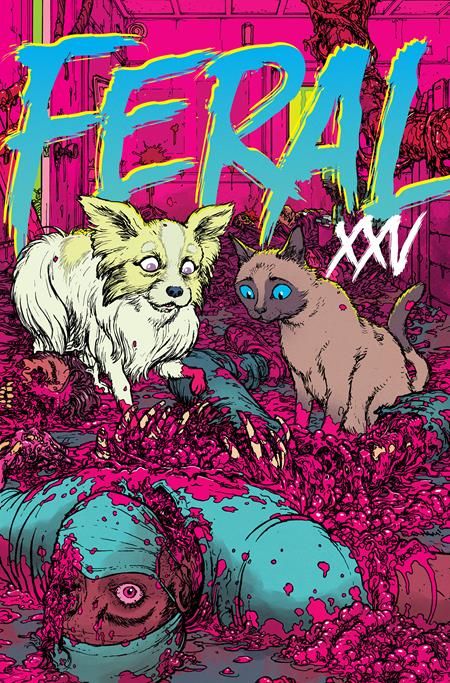 FERAL #25 CVR C CHRIS BURNHAM & RICO RENZI VAR
