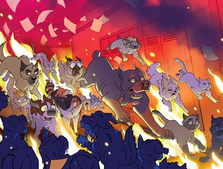 FERAL #25 CVR F TRISH FORSTNER & TONE RODRIGUEZ FOIL WRAPAROUND VAR