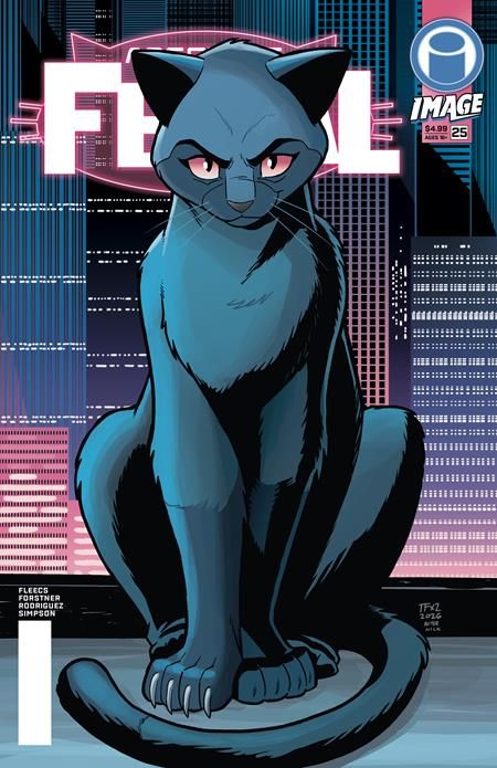 FERAL #25 CVR H 1:50 TONY FLEECS & TRISH FORSTNER ABSOLUTE BATMAN HOMAGE VAR