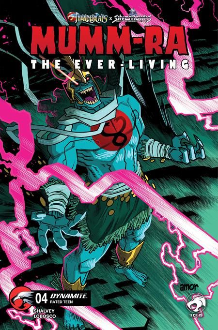 MUMM-RA THE EVER LIVING #4 CVR C JOHN AMOR VAR MUMM-RA THE EVER LIVING #4 CVR C JOHN AMOR VAR