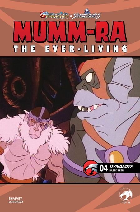 MUMM-RA THE EVER LIVING #4 CVR E ANIMATION ART VAR MUMM-RA THE EVER LIVING #4 CVR E ANIMATION ART VAR