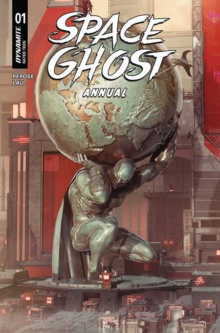 SPACE GHOST ANNUAL #1 (ONE SHOT) CVR B BJORN BARENDS VAR SPACE GHOST ANNUAL #1 (ONE SHOT) CVR B BJORN BARENDS VAR