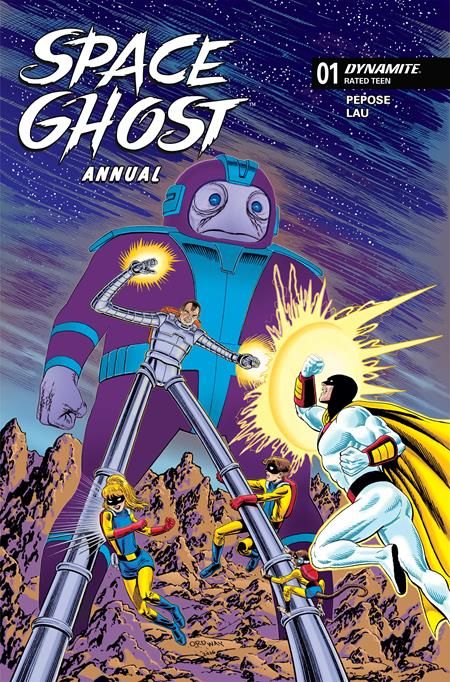 SPACE GHOST ANNUAL #1 (ONE SHOT) CVR D JERRY ORDWAY VAR SPACE GHOST ANNUAL #1 (ONE SHOT) CVR D JERRY ORDWAY VAR