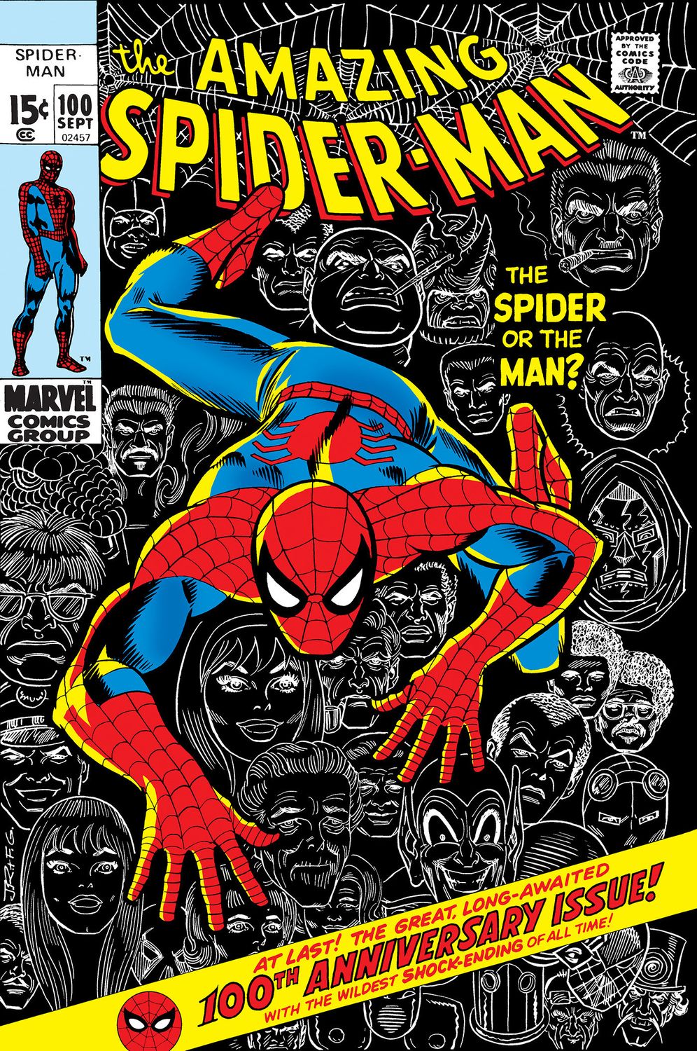AMAZING SPIDER-MAN #100 FACSIMILE EDITION FOIL VARIANT