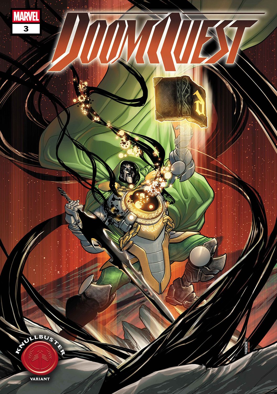 DOOMQUEST #3 DAVID BALDEON KNULLBUSTER VARIANT DOOMQUEST #3 DAVID BALDEON KNULLBUSTER VARIANT