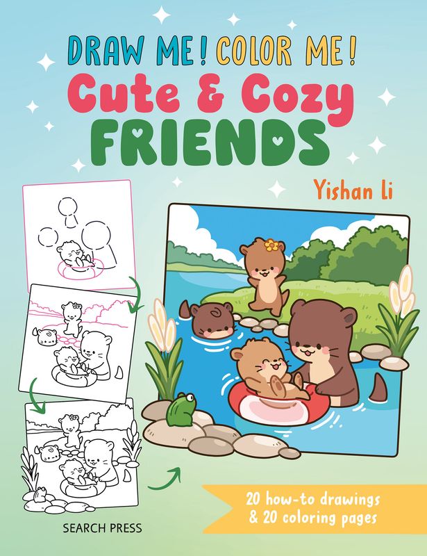 Draw me! Color me!: Cute & Cozy Friends TPB Draw me! Color me!: Cute & Cozy Friends TPB