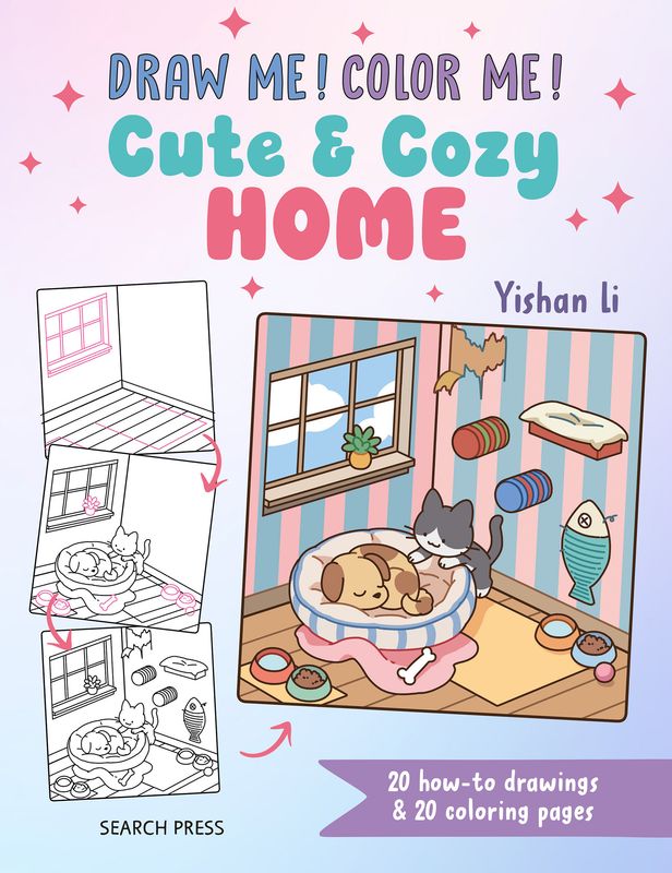 Draw me! Color me!: Cute & Cozy Home TPB Draw me! Color me!: Cute & Cozy Home TPB