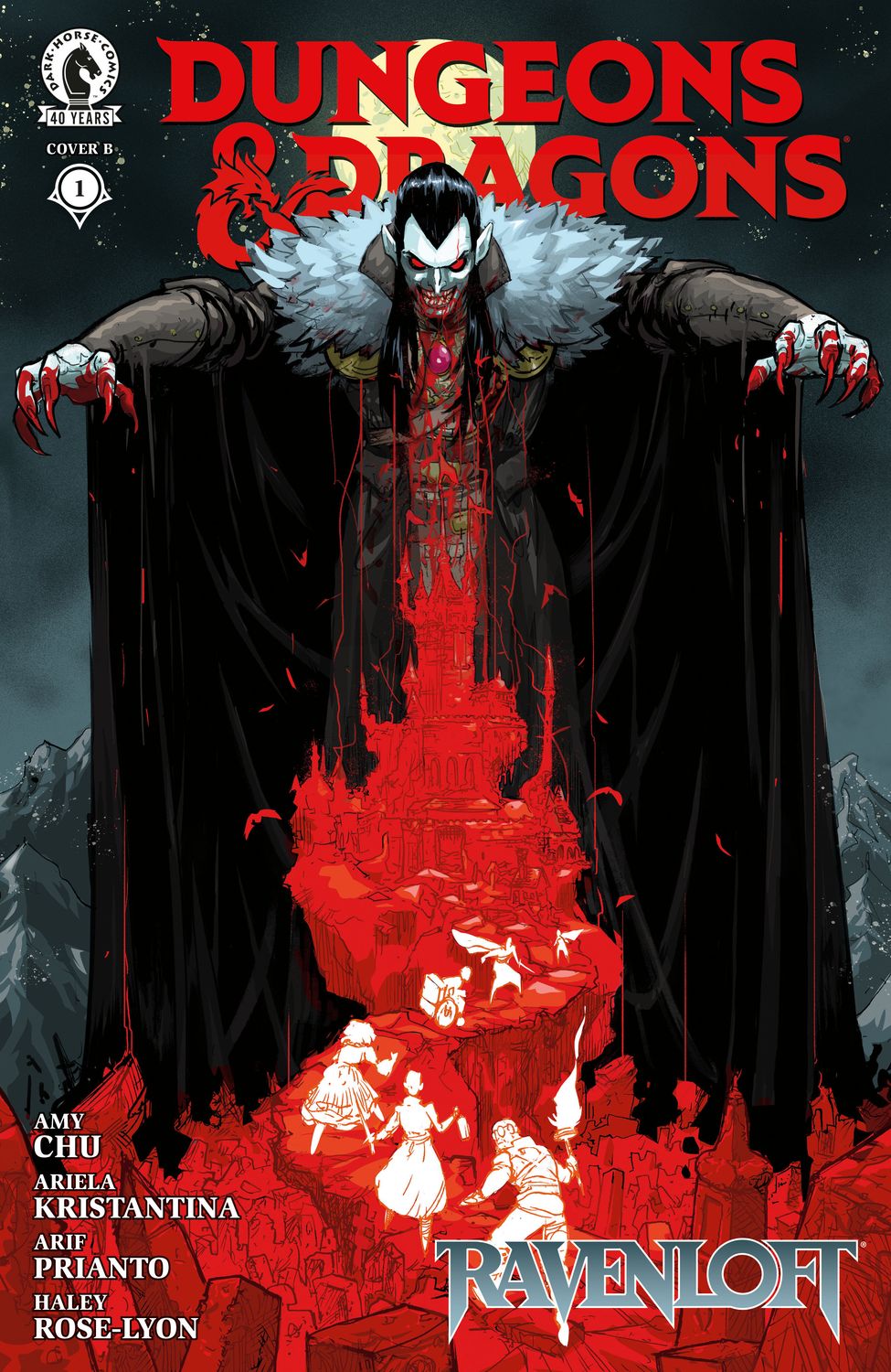 Dungeons & Dragons: Ravenloft #1 (CVR B) ( 1:20) (Riley Rossmo)